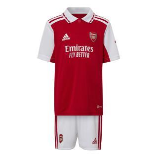 Mini home kit for children Arsenal 2022/23