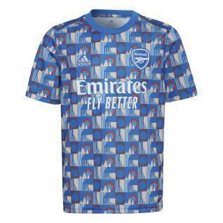 Kids pre-game jersey adidas Arsenal x Transport for London 2022/23