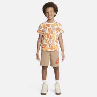 Children's shorts and t-shirt set Nike Toss