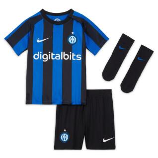 Mini home kit for babies Inter Milan 2022/23