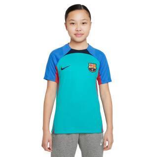 Children's training jersey athletic top FC Barcelone Strike 2022/23