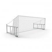 Pair of 8-side goals nou 3 (steel front and back) Sporti France