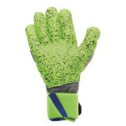 Goalkeeper gloves Uhlsport Supergrip Finger Surround Tensiongreen
