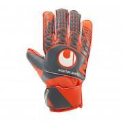 Goalkeeper gloves Uhlsport Aerored Starter Soft
