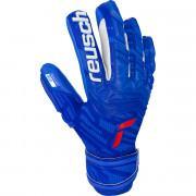 Goalkeeper gloves Reusch Attrakt Freegel Gold Finger Support