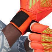 Goalkeeper gloves match adidas Predator Edge