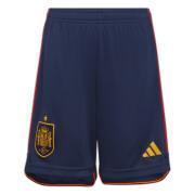 Home shorts child world cup 2022 Espagne