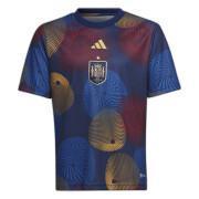 World Cup 2022 children's prematch jersey Espagne