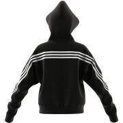 Sweatshirt full-zip hoodie Girl's adidas Future Icons 3-Stripes