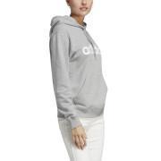 Sweatshirt linear hooded woman adidas Essentials