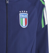 Children's prematch tracksuit jacket Italie Euro 2024