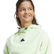 Women's hooded sweatshirt with elastic drawstring adidas City Escape