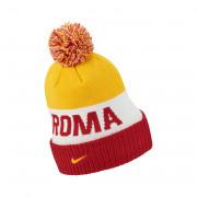 Bonnet with pompon AS Roma clear 2020/21