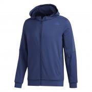 Hooded sweatshirt adidas Aeroready 3-Bandes Cold Weather Knit