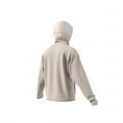 Hooded sweatshirt adidas Studio Tech Full-Zip