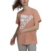 Women's T-shirt adidas Brand Love Slanted Logo Boyfriend