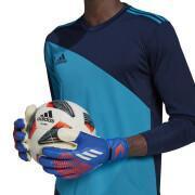 Goalkeeper gloves adidas Predator Match Fingersave