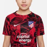 Kids' Prematch Jersey Atlético Madrid 2022/23