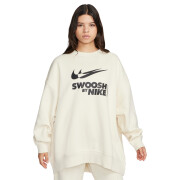 Women's oversized round-neck sweatshirt Nike Fleece